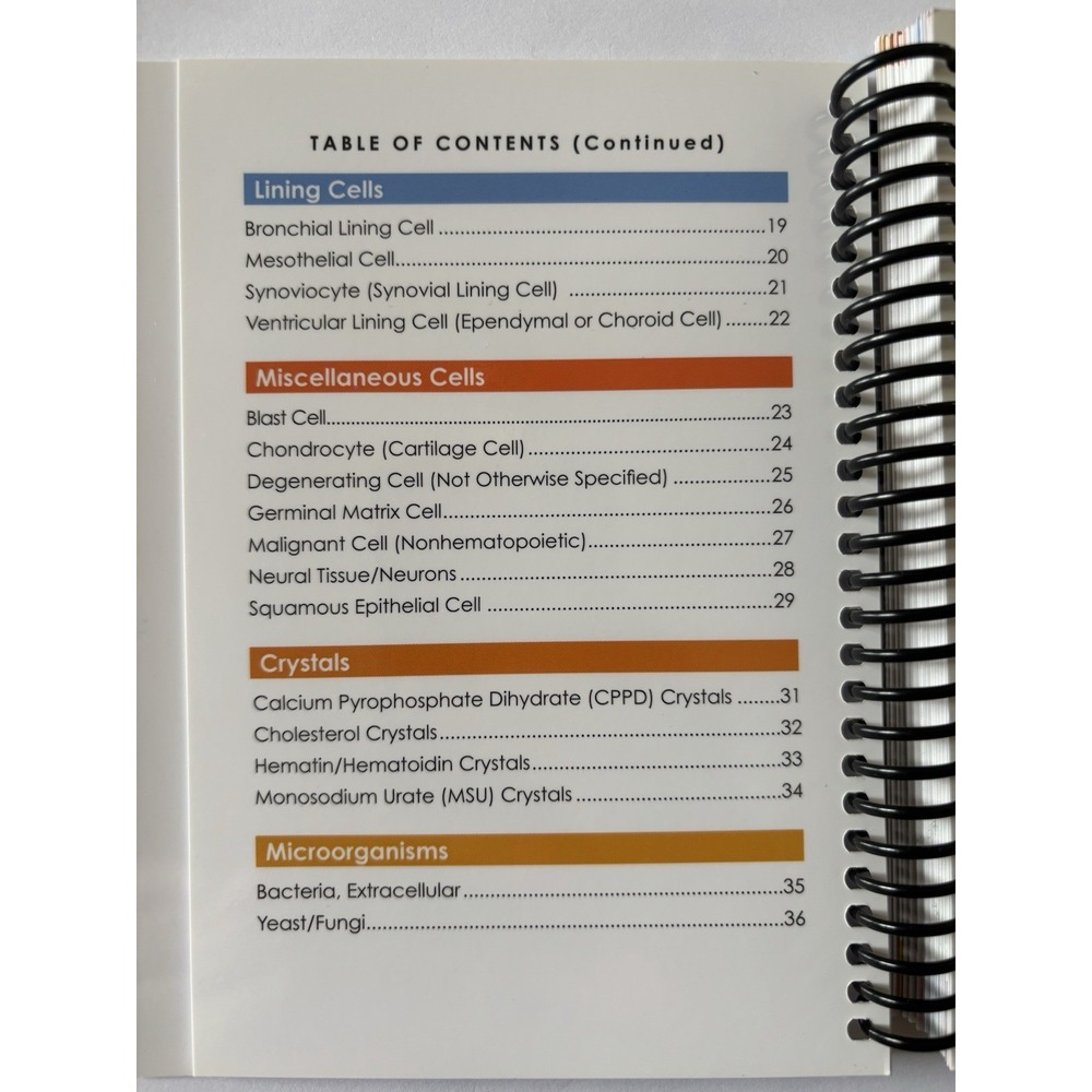 CAP Body Fluids Benchtop Reference Guide - Picture 6 of 7